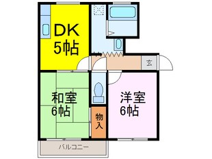 ソフィアけやきＤ棟の物件間取画像